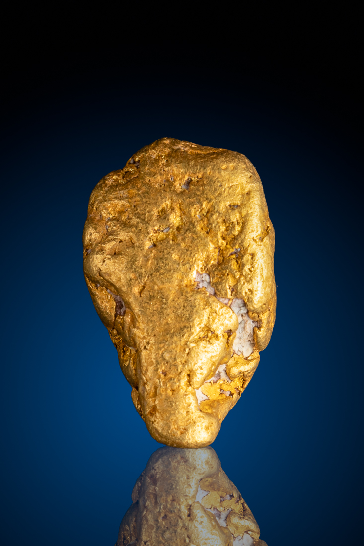 Classic American River Natural Gold Nugget - 7.72 grams (image for) Classic American River Natural Gold Nugget - 7.72 grams